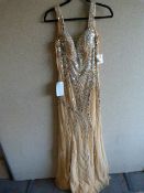 *Saffron Champagne Prom Dress Size:12