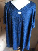 *Twenty Four Navy Blue Tops (Various Sizes)