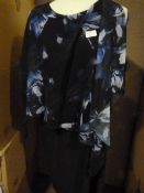 *Seven Black & Blue Floral Dresses (Various Sizes)