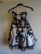 *Stella Black/Nude Prom Dress Size:6