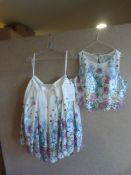 *Fearne White Dress Size:8