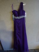 *Marie Grape Prom Dress Size:8