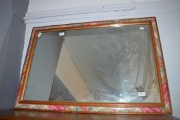 Floral Framed Wall Mirror
