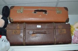 Two Vintage Suitcases