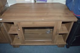 *Home Media Unit with Glazed Door in Dark Oak Fini
