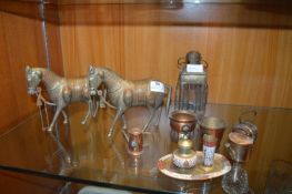 Collection of Eastern Brassware