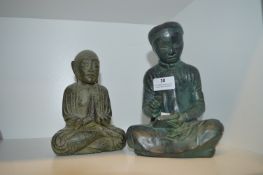 Two Eastern Religious Figures