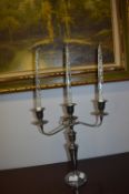 Silver Plated Candelabra