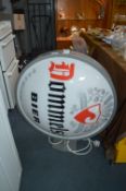 Large Illuminated Brewery Advertising Sign - Domme