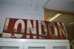Unframed Printed Canvas - London