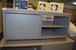 *Home Media Unit in Grey & Light Oak Finish