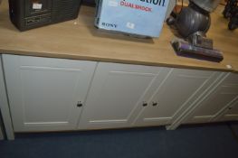 *Three Drawer Sideboard Unit in Light Oak & Cream