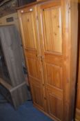 Pine Single Wardrobe