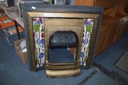 Reproduction Fire Surround with Art Nouveau Style