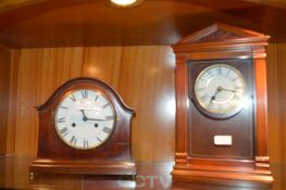 Two Mantel Clocks