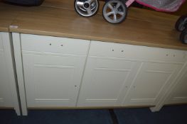 *Sideboard Unit with Drawers in Light Oak & Cream