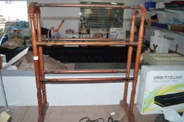 Stained Beech Towel Rail