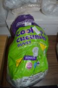 Slumberdown 4.5 Tog Cool Cucumber Single Duvet