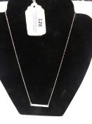 *Silver IB Necklace (42=5cm)