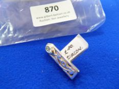 *Rennie Macintosh Sterling Silver Celtic Design Br