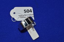 *Sterling 925 Silver Ring with Onyx Inserts