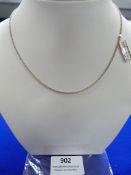 *Sterling 925 Silver Chain 42cm