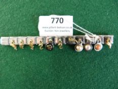 *Nomination Bracelet with Hanging Charms