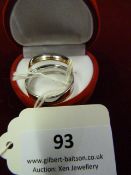 *Pair of Gold & Nickel Plated Ladies & Gents Weddi