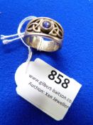 *Rennie Macintosh Sterling Silver Celtic Design Ri