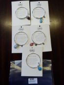 *Five Chrysalis Gemstone Bangles