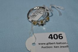 *Sterling 925 Silver & Brass Ring 