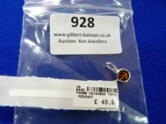 *Sterling 925 Silver & 