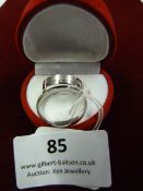 *Pair of Nickel Plated Ladies & Gents Wedding Ring
