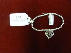 *Silver Bracelet with 