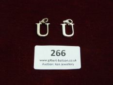 *Two Thomas Sabo Silver Charms 
