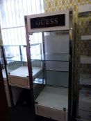 *Guess Jewellery Display Cabinet with Glass Shelve