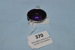 *Calvin Klein Steel & Purple Glass Ring