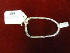 *Square Cut CZ Tennis Bracelet RRP£129