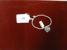 *Silver Bracelet with 