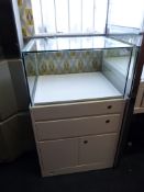 *Small Jewellery Cabinet with Glass Top