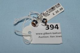 *Pair of Sterling 925 Silver Studs 