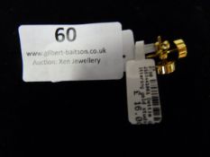 *Pair of Dotty Glittering Gold Studs