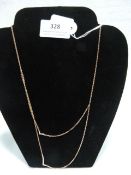 *Rose Gold Coloured Chain with Charm