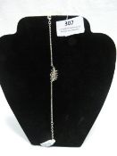 *Silver Bracelet with Charm