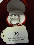 *Pair of Nickel Plated Ladies & Gents Wedding Ring