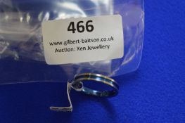*Titanium Blue Anodised Ring