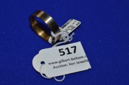 *Titanium & 18ct Gold Ring RRP:£180