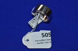 *Sterling 925 Silver Court Ring, Approx 18g