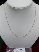 *18ct Gold Snake Chain 18