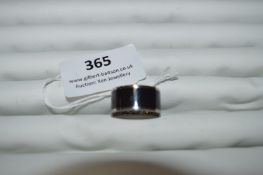 *Glossy Steel & Black Ring